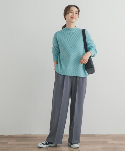 アーバン リサーチ☆  水色 ゆったり ニット M URBAN RESEARCH（アーバンリサーチ） ニット セーター ウォッシャブル