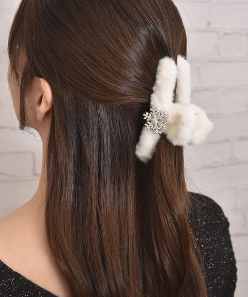ヘアクリップ♡雪の結晶 雪の結晶 ヘアクリップの通販 【公式通販】