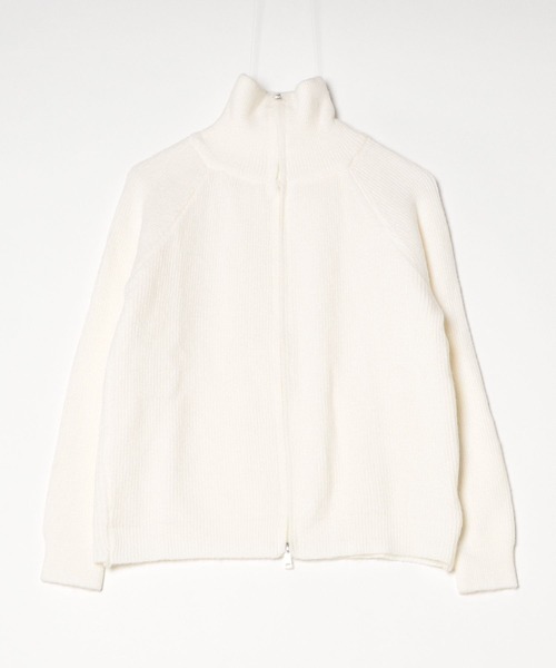 CELENA BEATS ニット セーター ハイネック ダブルジップ ニット