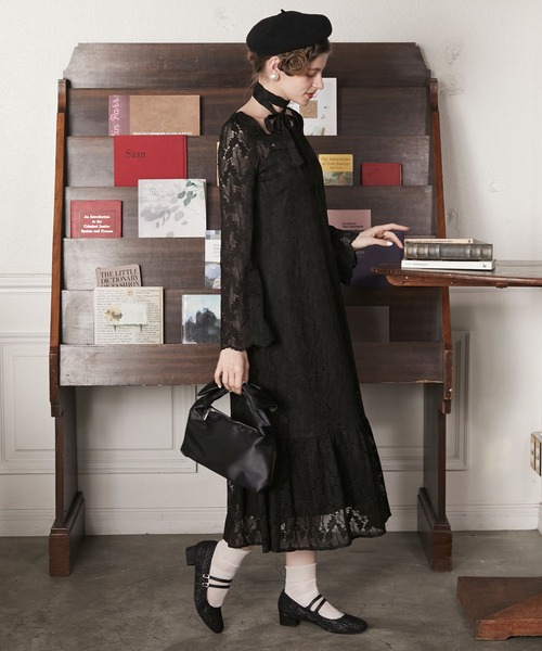 「BONLECILL noir」 パンプス X-LARGE ブラック レディース_画像8