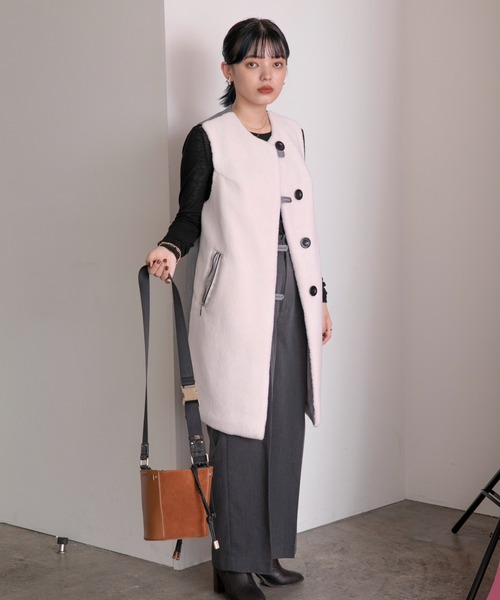 「Eimee Law」 ベスト 38 ブラック レディース_画像4