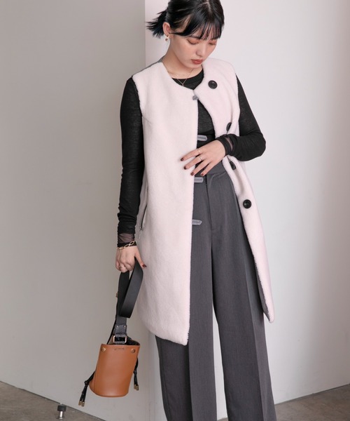 「Eimee Law」 ベスト 38 ブラック レディース_画像6