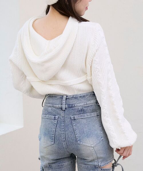 MAJESTIC LEGON（マジェスティックレゴン） ニット セーター ケーブル