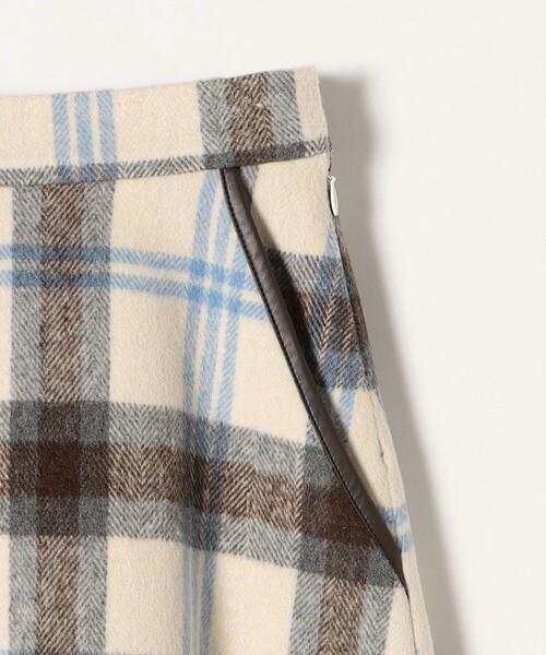 「SHIPS any」 フレアスカート 36 グレー レディース_画像5