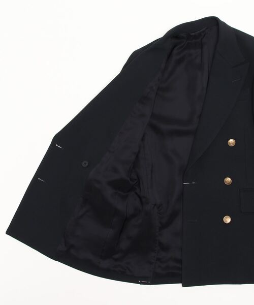 「BEAUTY&YOUTH UNITED ARROWS」 テーラードジャケット S ネイビー レディース_画像3