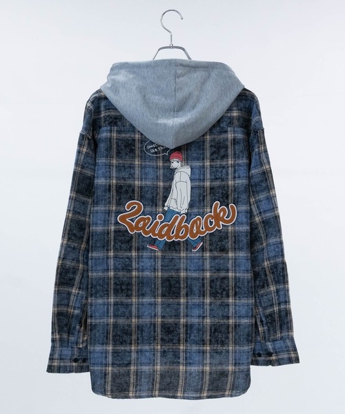 「Red Cap Girl」 長袖シャツ LARGE サンドベージュ メンズ_画像5