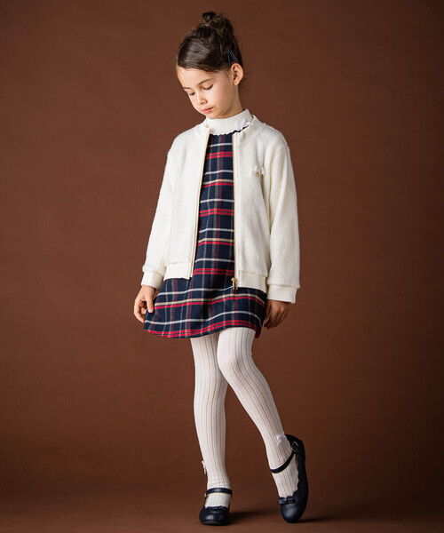 「Tartine et Chocolat」 「KIDS」ノースリーブワンピース 120cm ブルー系その他2 キッズ_画像2