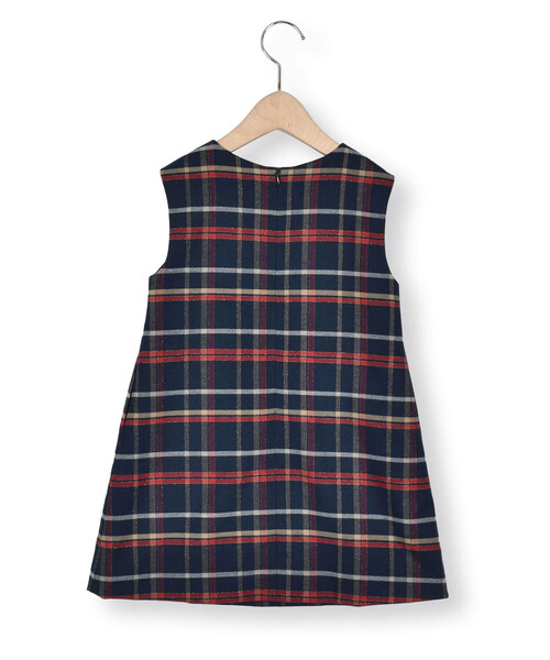 「Tartine et Chocolat」 「KIDS」ノースリーブワンピース 120cm ブルー系その他2 キッズ_画像5