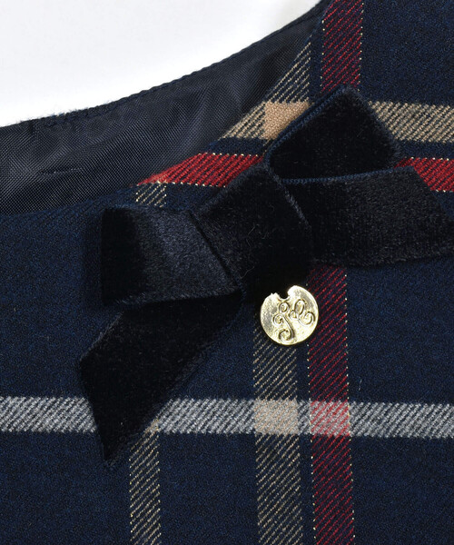 「Tartine et Chocolat」 「KIDS」ノースリーブワンピース 120cm ブルー系その他2 キッズ_画像7