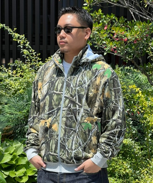 Rivvia PROJECTS パーカー 「Rivvia PROJECTS」CAMO ZIP HOODIE メンズ