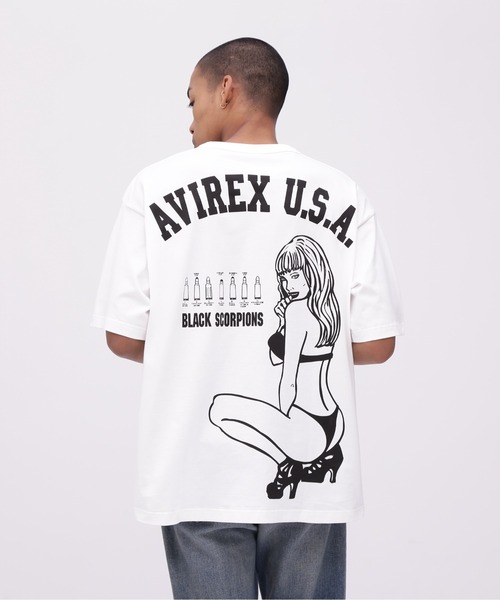AVIREX（アヴィレックス） tシャツ メンズ レディース : ZOZOTOWN