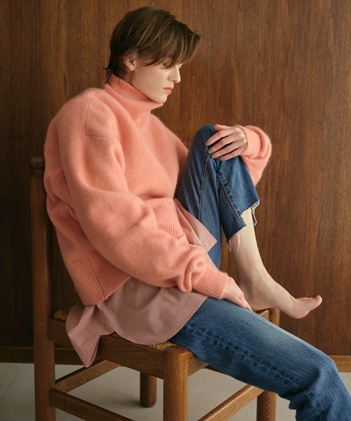 「Mila Owen」 デニムパンツ 0 ネイビー レディース_画像4