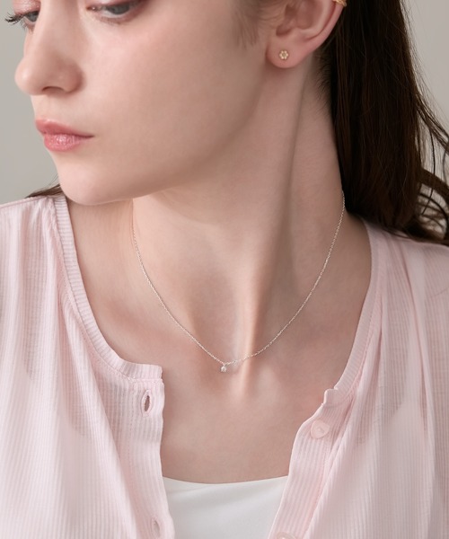「NOJESS」 ネックレス フリー シルバー レディース