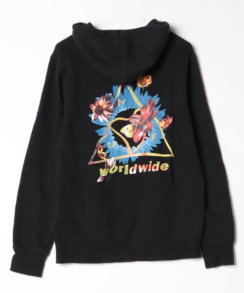 HUF（ハフ） プルオーバーパーカー S ブラック メンズ : ZOZOTOWN 