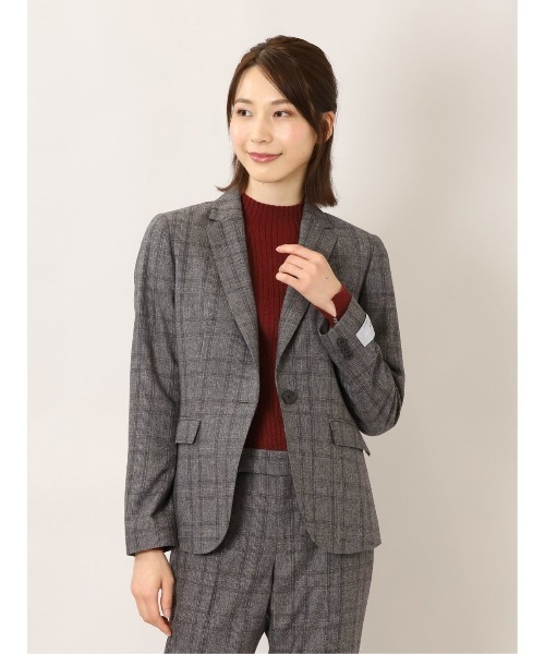 「m.f.editorial」 テーラードジャケット MEDIUM グレー系その他2 レディース_画像2