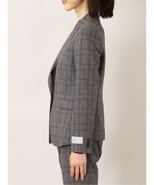 「m.f.editorial」 テーラードジャケット MEDIUM グレー系その他2 レディース_画像8