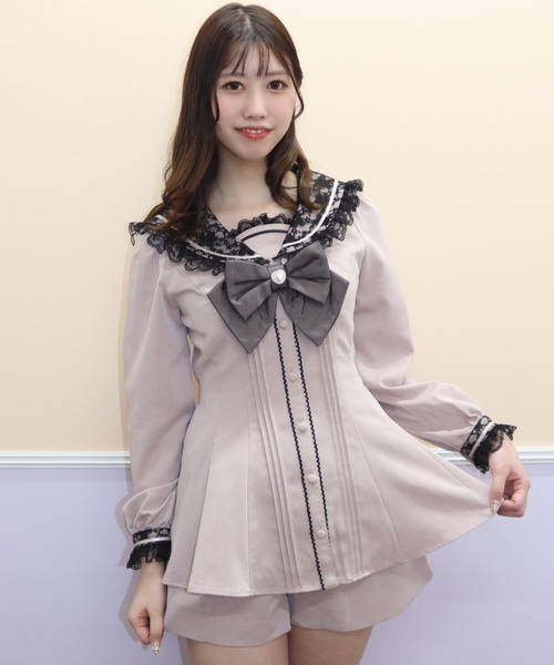「Secret Honey」 セットアップ MEDIUM ブラック レディース_画像2