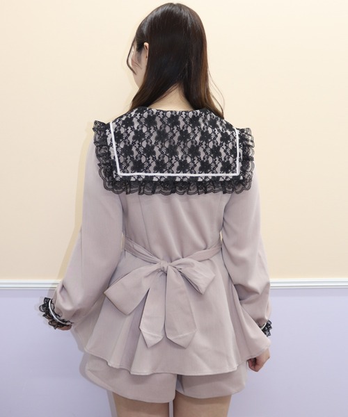 「Secret Honey」 セットアップ MEDIUM ブラック レディース_画像3