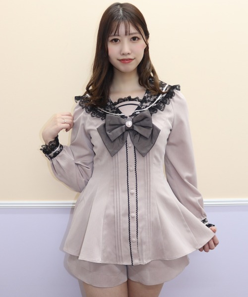 「Secret Honey」 セットアップ MEDIUM ブラック レディース_画像6