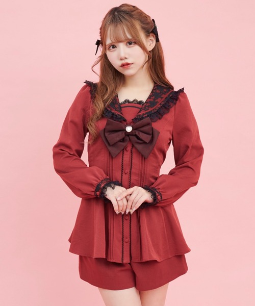 「Secret Honey」 セットアップ MEDIUM ブラック レディース_画像7