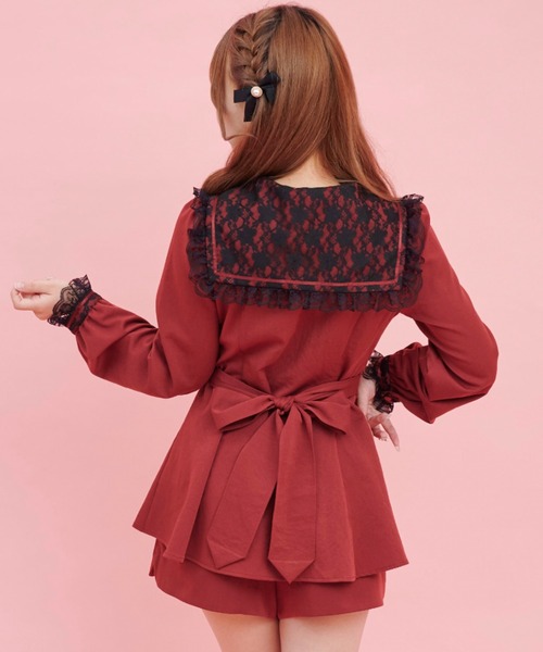 「Secret Honey」 セットアップ MEDIUM ブラック レディース_画像9