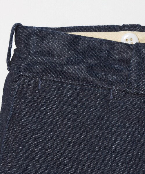 ジーンズ 「Lee x Scye for UNITED ARROWS」CHETOPA WORK TROUSERS/ワンウォッシュ デニム トラウザーズの画像