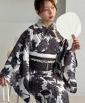 浴衣 アソート花柄浴衣3点セット レディースの詳細画像1