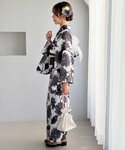 浴衣 アソート花柄浴衣3点セット レディースの詳細画像5