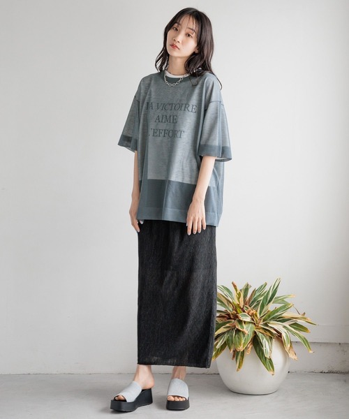 「LOWRYS FARM」 ヒールサンダル LARGE ブラック レディース_画像3