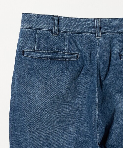 FARAH（ファーラー） ジーンズ 2タック ワイド デニム スラックス