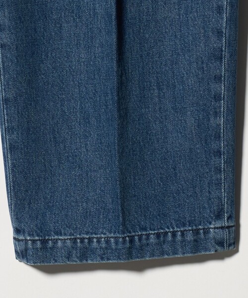 未使用タグ付！FARAH 2タック ワイドデニムパンツ w30 2023AW FARAH（ファーラー） ワイドパンツ ジーンズ 2タック ワイド デニム