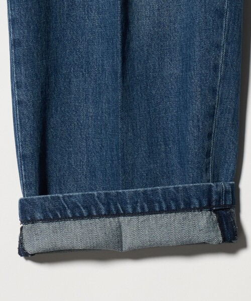 未使用タグ付！FARAH 2タック ワイドデニムパンツ w30 2023AW FARAH（ファーラー） ワイドパンツ ジーンズ 2タック ワイド デニム