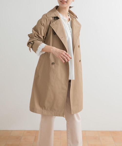 【本日限定❣️完売モデル】ebure コットンオーバーサイズトレンチコート36 URBAN RESEARCH DOORS（アーバンリサーチドアーズ） トレンチコート