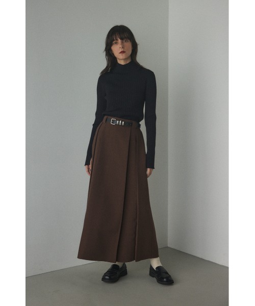 「BLACK BY MOUSSY」 長袖ニット FREE レッド レディース_画像7