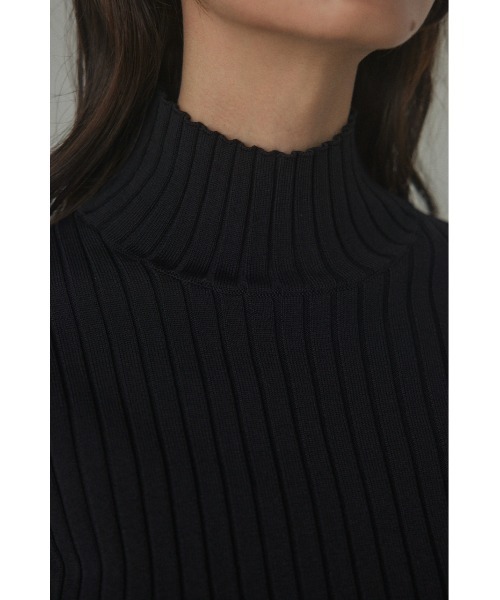「BLACK BY MOUSSY」 長袖ニット FREE レッド レディース_画像10