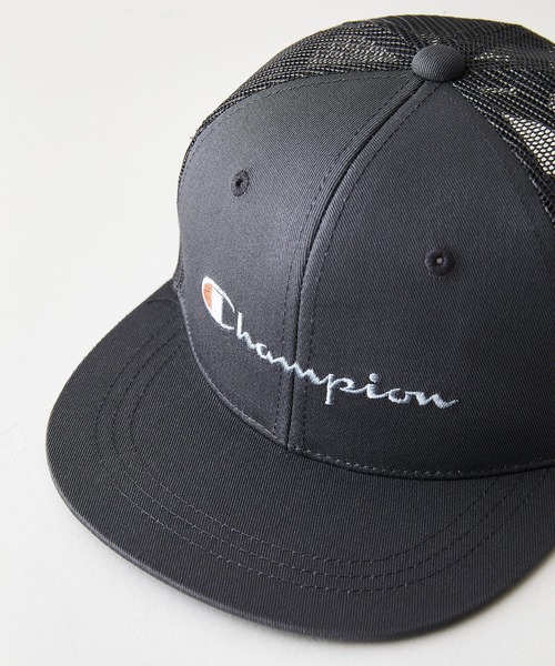 supreme×champion メッシュハット　ブラック　S M 中古・古着通販】Champion (チャンピオン) SUPREME (シュプリーム