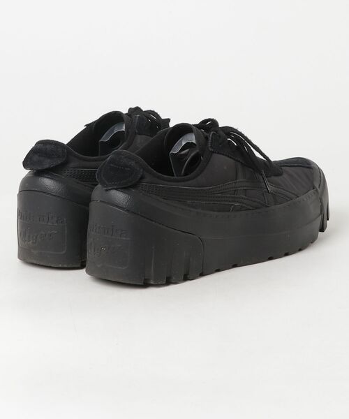 「Onitsuka Tiger」 ローカットスニーカー 23.5 ブラック×ブラック レディース