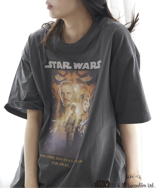 STAR WARS（スター・ウォーズ） tシャツ USED風 スター・ウォーズ