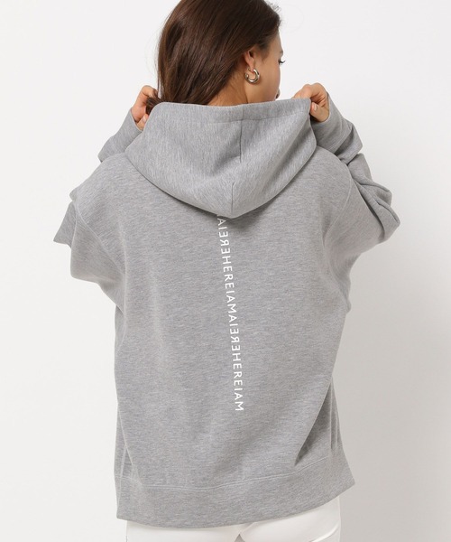 「HEREIAM」 ジップアップパーカー MEDIUM ホワイト メンズ_画像5