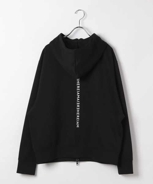 「HEREIAM」 ジップアップパーカー MEDIUM ホワイト メンズ_画像7