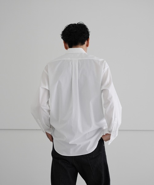 「ALLEGE」 長袖シャツ「THOMAS MASONコラボ」 2 ベージュ メンズ_画像3