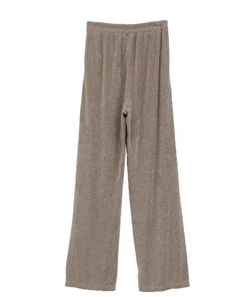 4/22限定価格！CLANEクラネ BRIGHT JERSEY PANTS CLANE（クラネ） ワイドパンツ パンツ CLANE/クラネ/BRIGHT JERSEY