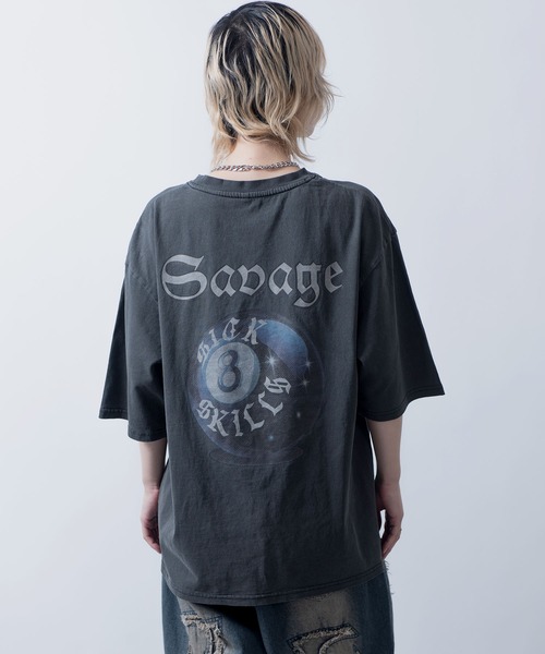 「Starting Over」 半袖Tシャツ M ブラック系その他 メンズ_画像4