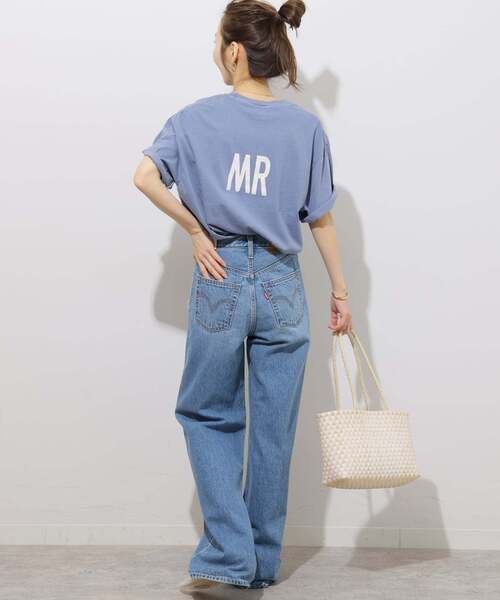 tシャツ 「追加」別注「THE DAY ON THE BEACH」カットオフTシャツ レディースの画像