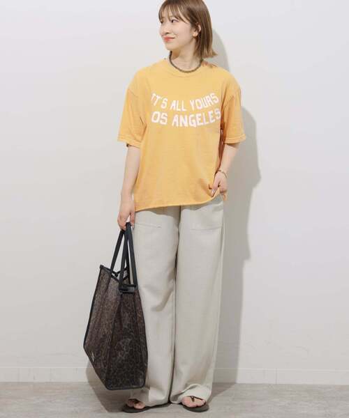tシャツ 「追加」別注「THE DAY ON THE BEACH」カットオフTシャツ レディースの画像