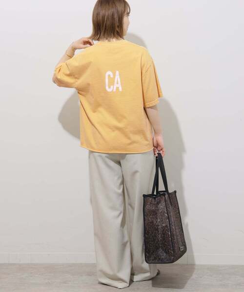 tシャツ 「追加」別注「THE DAY ON THE BEACH」カットオフTシャツ レディースの画像