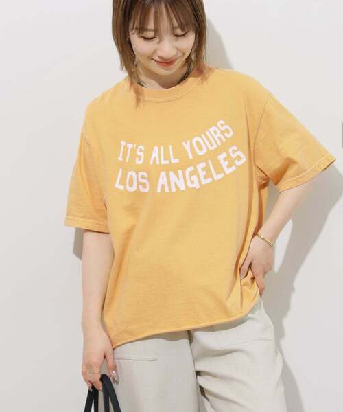 tシャツ 「追加」別注「THE DAY ON THE BEACH」カットオフTシャツ レディースの画像