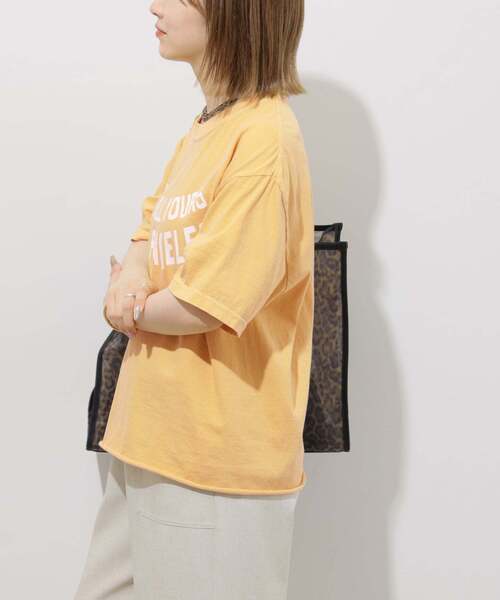 tシャツ 「追加」別注「THE DAY ON THE BEACH」カットオフTシャツ レディースの画像