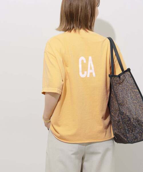 tシャツ 「追加」別注「THE DAY ON THE BEACH」カットオフTシャツ レディースの画像