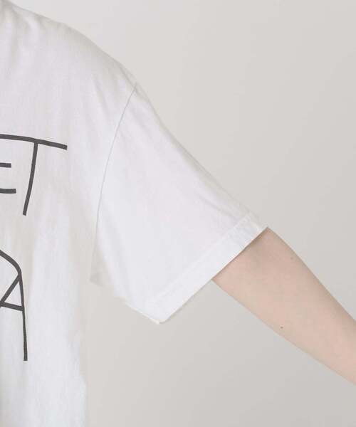 tシャツ 「追加」別注「THE DAY ON THE BEACH」カットオフTシャツ レディースの画像